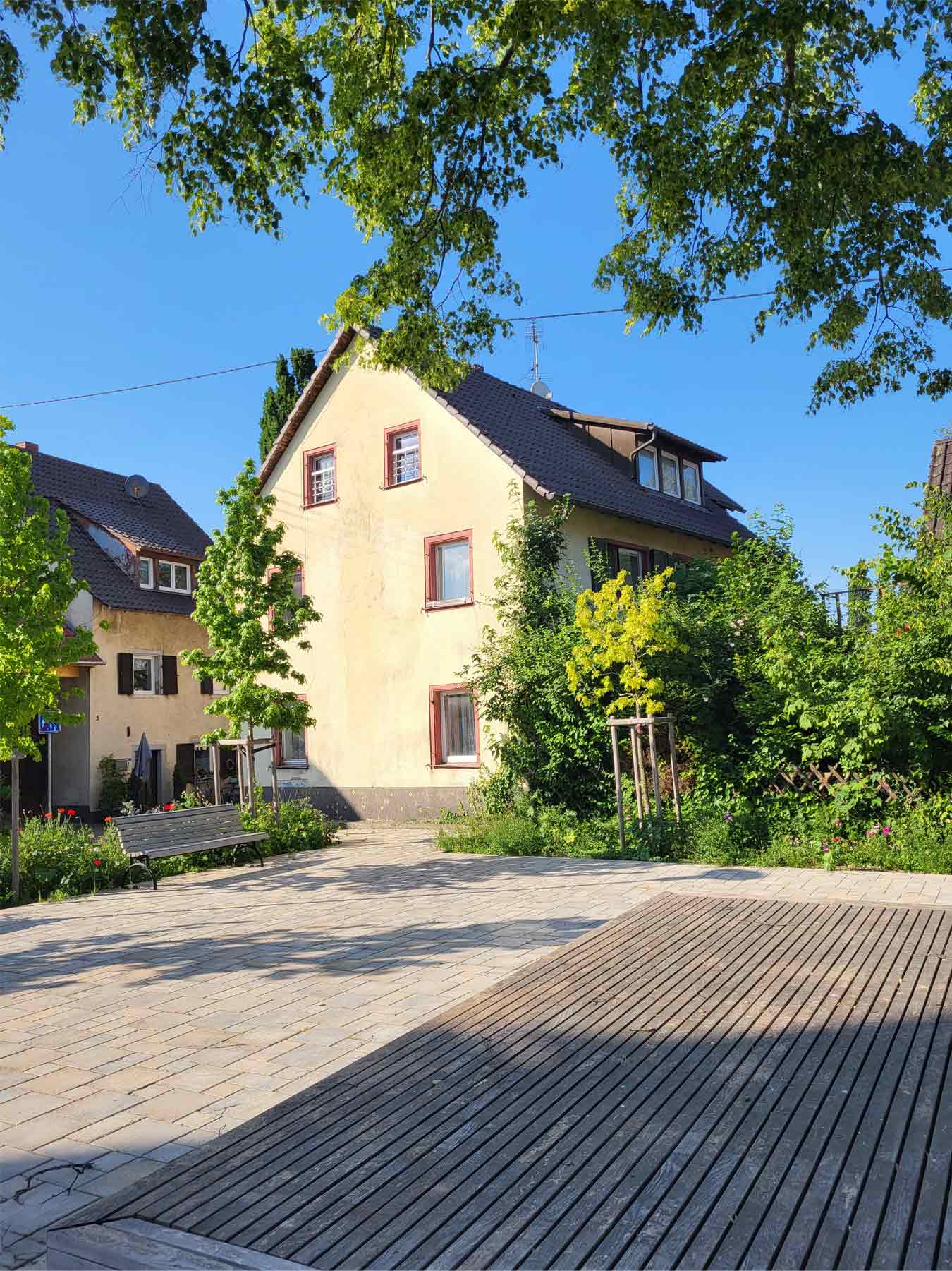 Alte Schule Offnadingen im heutigen Zustand - 2023